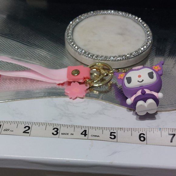 SANRIO Hello kitty Friends KUROMI Keychain Keyring Handbag Charm Accessory - Picture 4 of 8